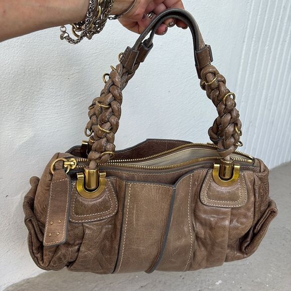 Chloe leather satchel - Picture 1 of 15